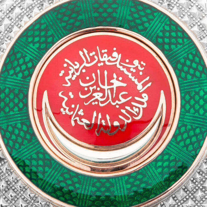 أزرار أكمام فضة عيار 925 بتصميم مسلسل السلطان عبد الحميد - 3