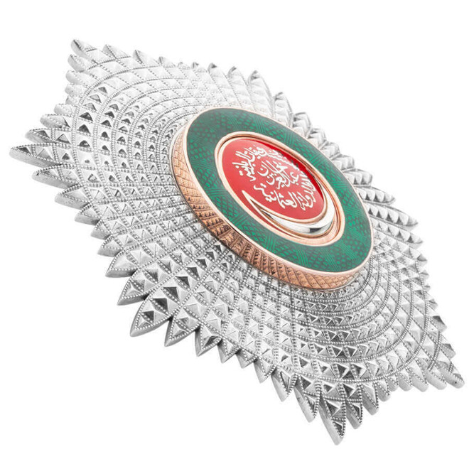 925 Silver Brooch with the Sultan Abdul Hamid Series Design - 2