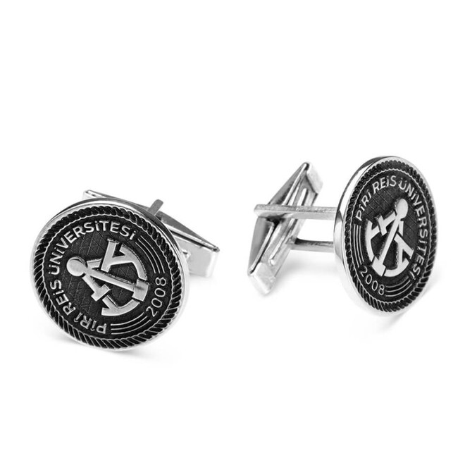 925 Silver Cufflinks with a Special Design - 1