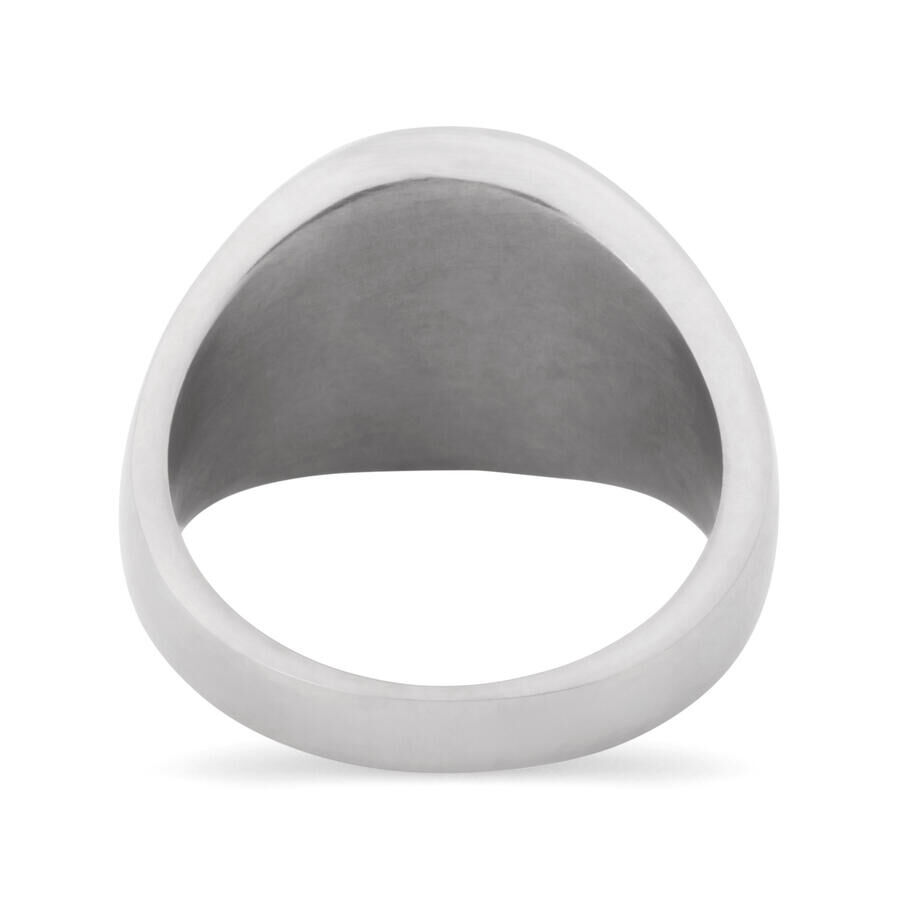 925 Sterling Silver Men's Yin Yang Ring - 2