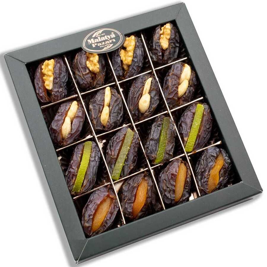 A luxurious set of dates stuffed with dried fruits and luxurious nuts - 1