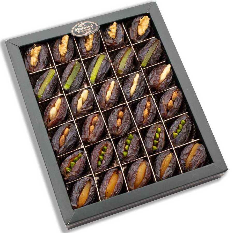 A luxurious set of dates stuffed with dried fruits and nuts - 1