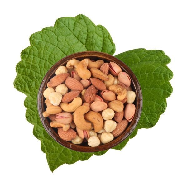 An assortment of healthy nuts - Kinds of nuts - 1