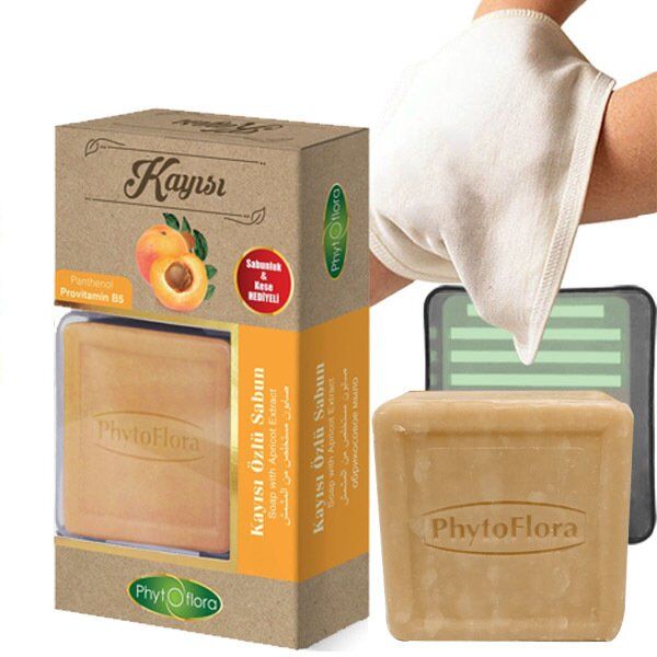 Apricot Dry Skin Care Soap. - 1
