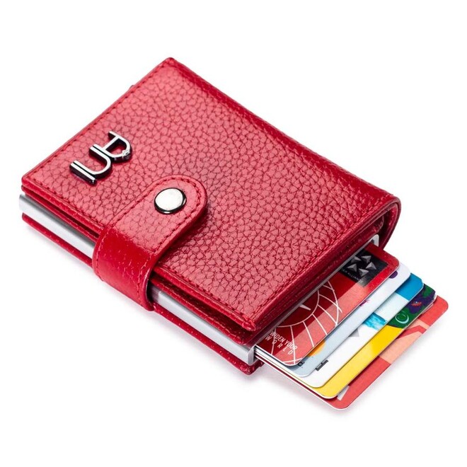 Automatic Pop Up Leather Card Holder - 2