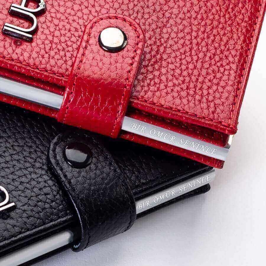 Automatic Pop Up Leather Card Holder - 13