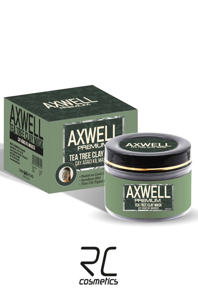 Axwell Çay Ağacı Kil Maskesi 100ml - 1