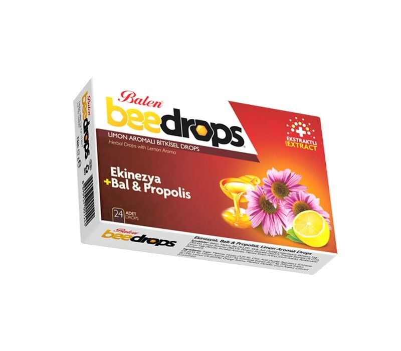 Balen Beedrops Ekinezya+Bal-Propolis Limon Aromalı Drops- 2 adet - 1