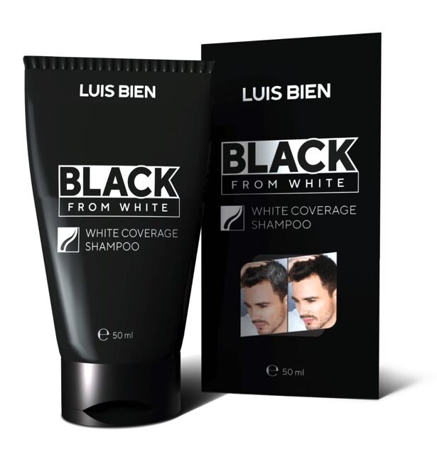 Black From White Shampoo for gray hair - 1