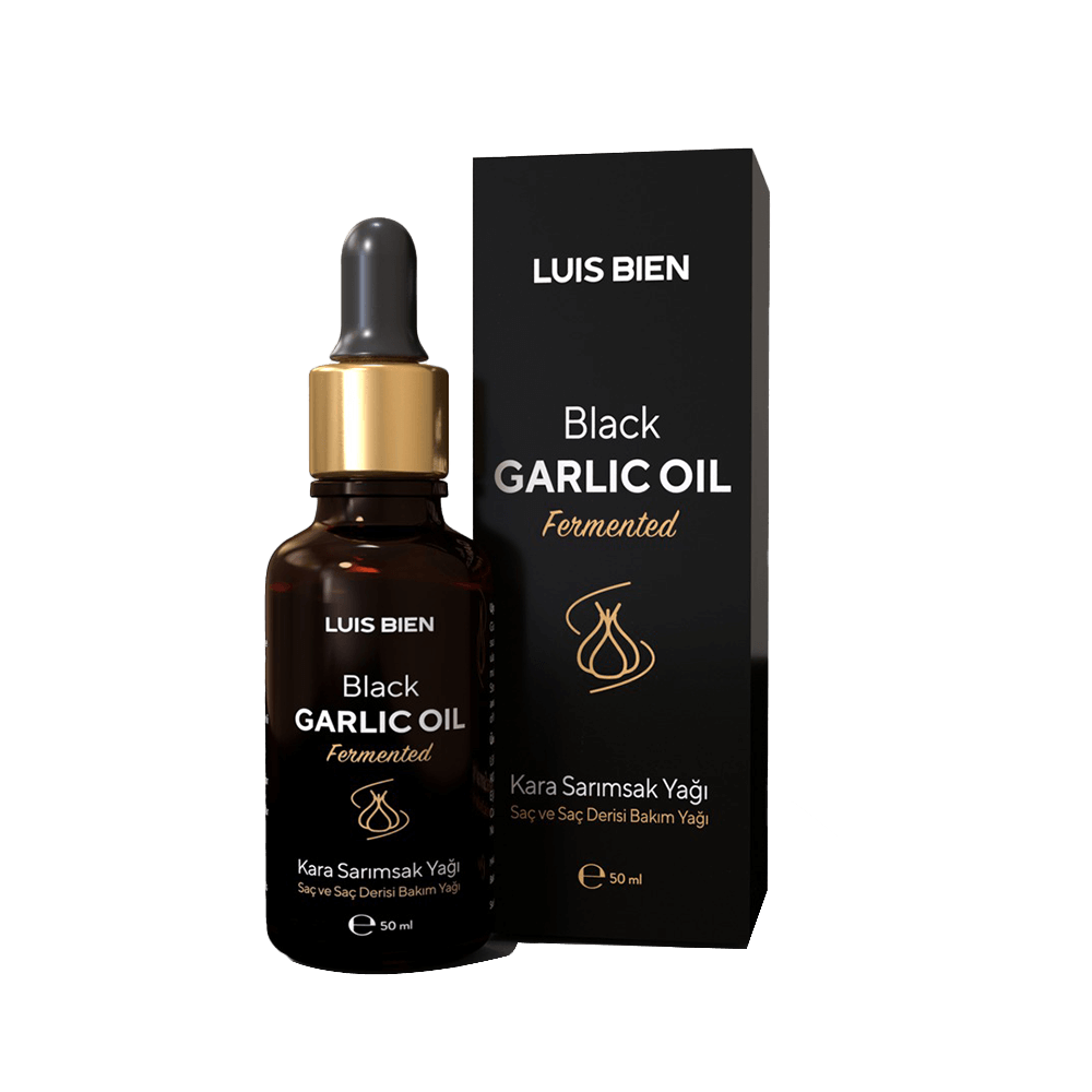 Black garlic hair thickening serum - 1