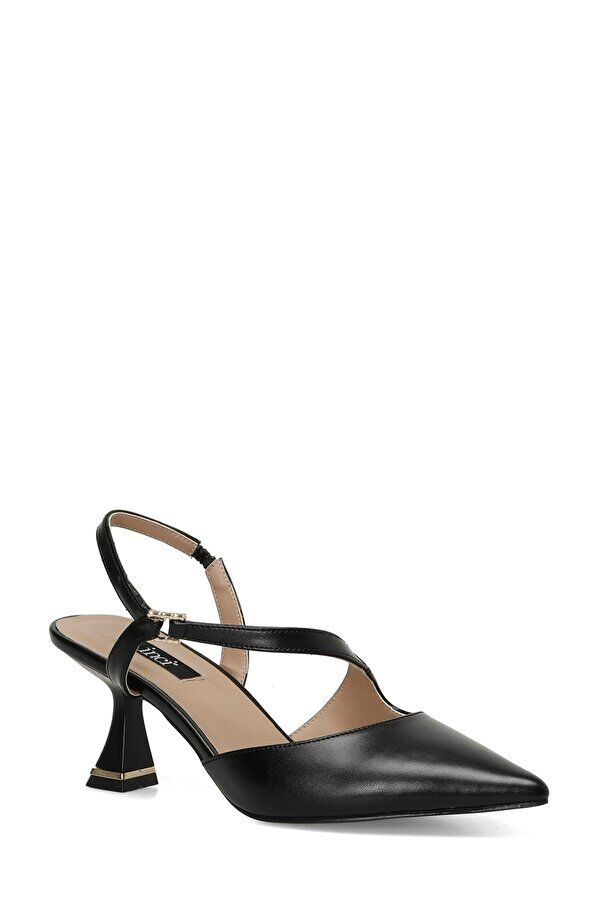 Black high heel shoes - 2