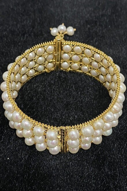 Bracelet of Natural Pearls and Sterling Silver 925 - 3