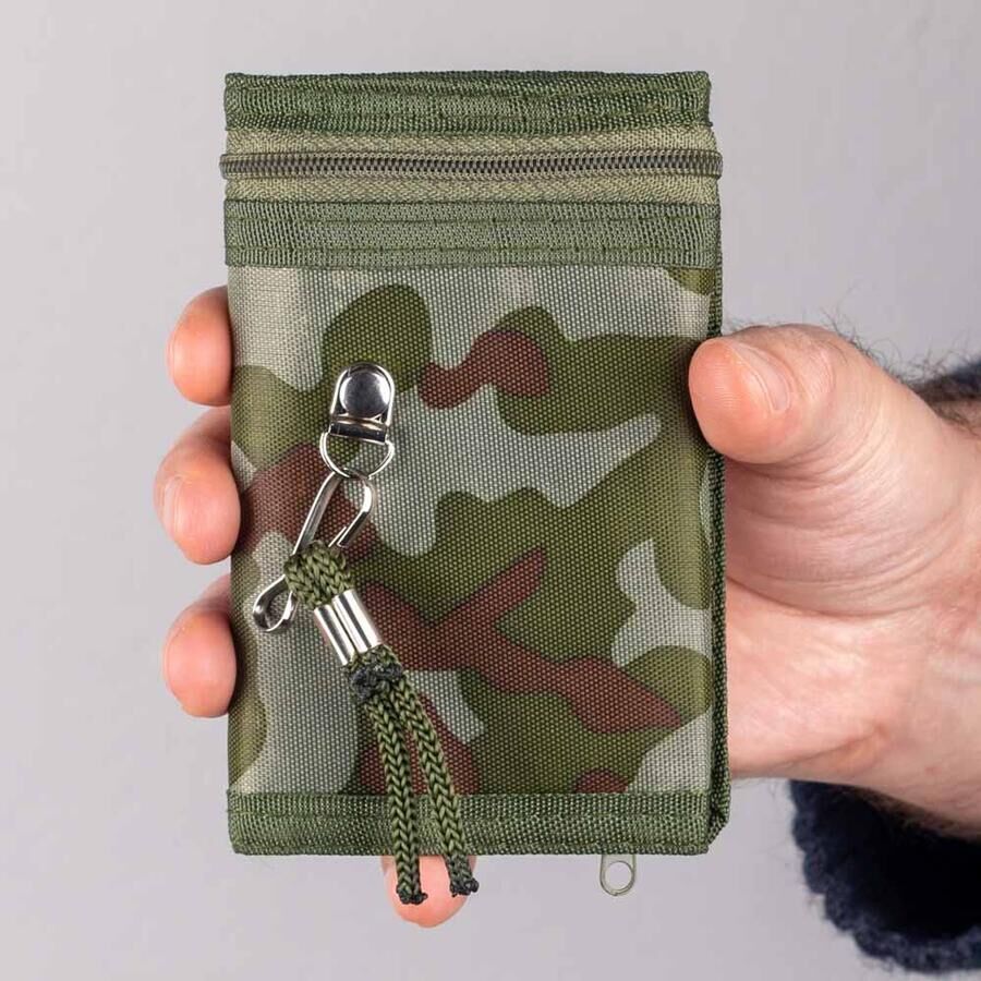 Commando Style Camouflage Pattern Military Wallet - 2