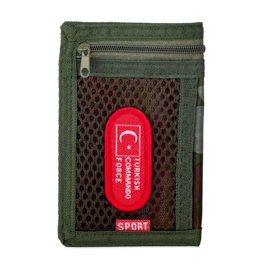 Commando Style Camouflage Pattern Military Wallet - 5