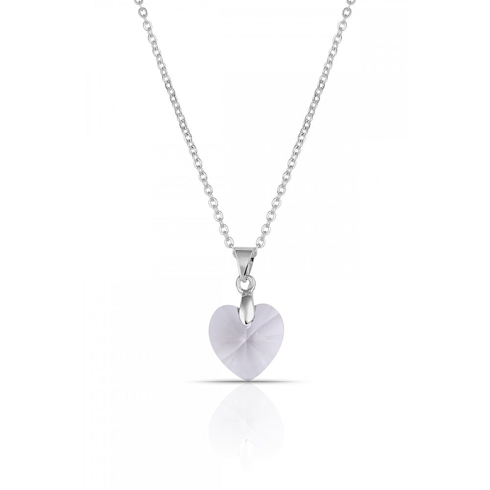 Crystal Heart Design Women's Necklace - 2