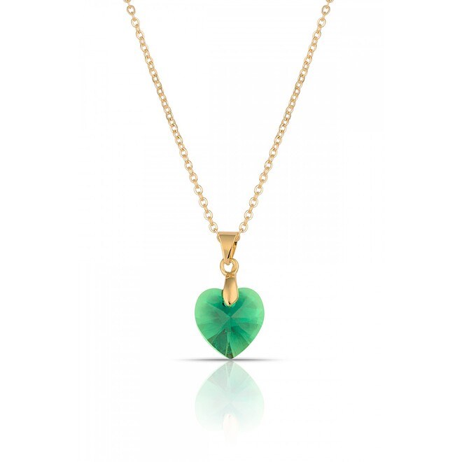 Crystal Heart Design Women's Necklace - 6