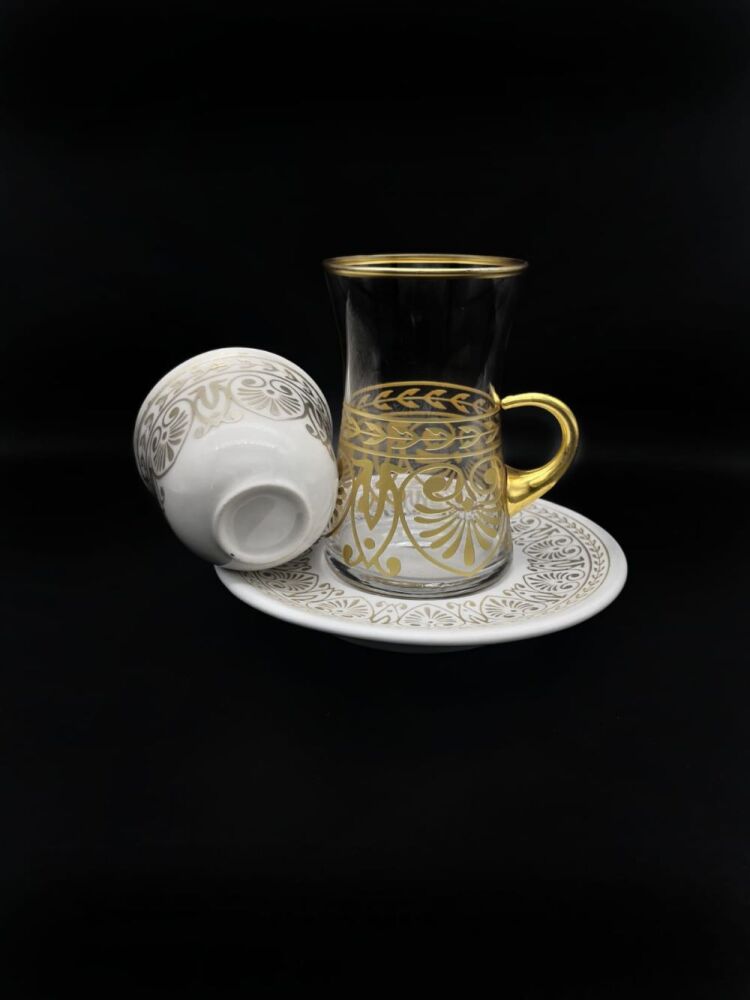 Daren Desen Çay Takimi-18 Pcs Çay Takımı - D-1138 - 1