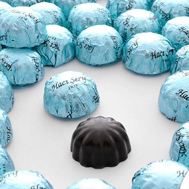 Hacı Şerif - Dark Chocolate Small Pieces 500 grams from Haci Sarif