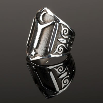 Elegant 925 Sterling Silver Ring - Mens Rings - 2