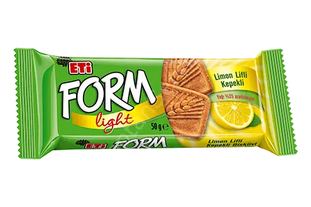 Eti Form Limon Lifli Kepekli Bisküvi - 1