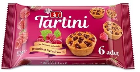 ETI Tartini Raspberry Pie 114 Gr- 5 Pcs - 1