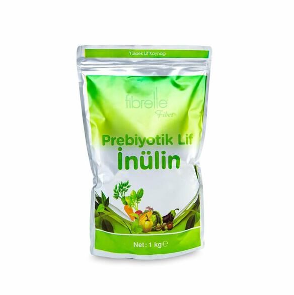Fibrelle İnülin Prebiyotik Lif - Hindibağ (1 Kg Ambalaj) Inulin - 1