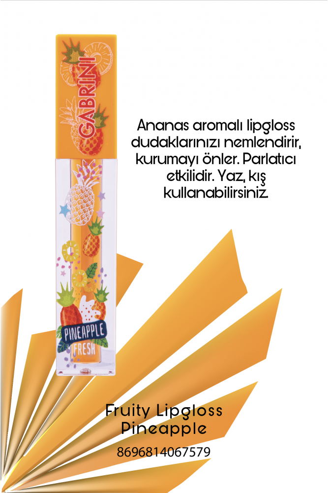 Gabrini Fruity Lipgloss Ananas - 1