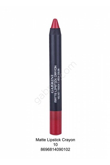 Gabrini Matte Lipstick Crayon - 10