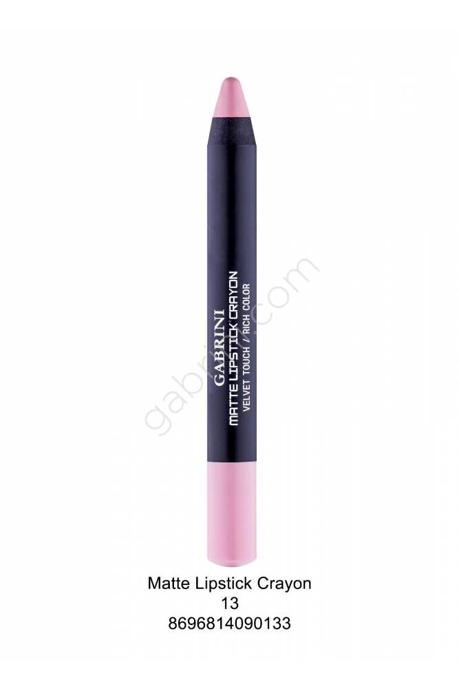 Gabrini Matte Lipstick Crayon - 13