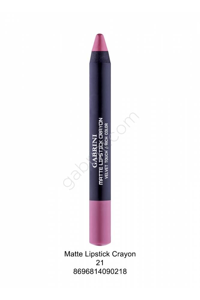Gabrini Matte Lipstick Crayon - 19