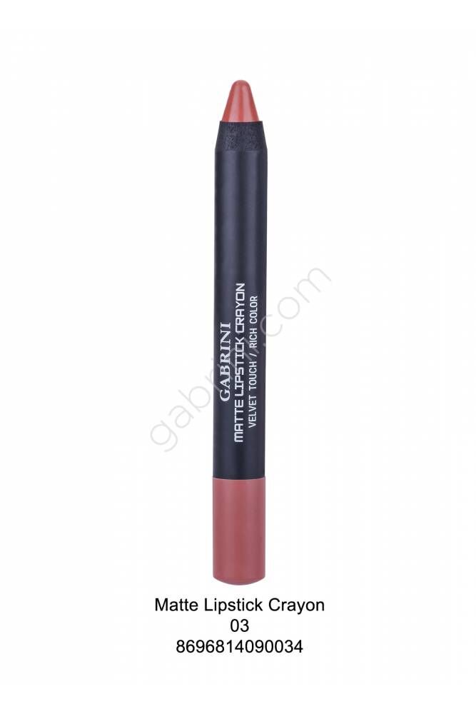 Gabrini Matte Lipstick Crayon - 3