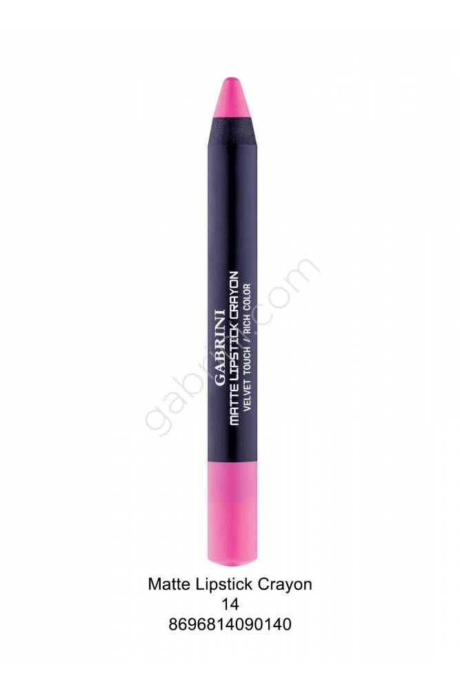 Gabrini Matte Lipstick Crayon - 14