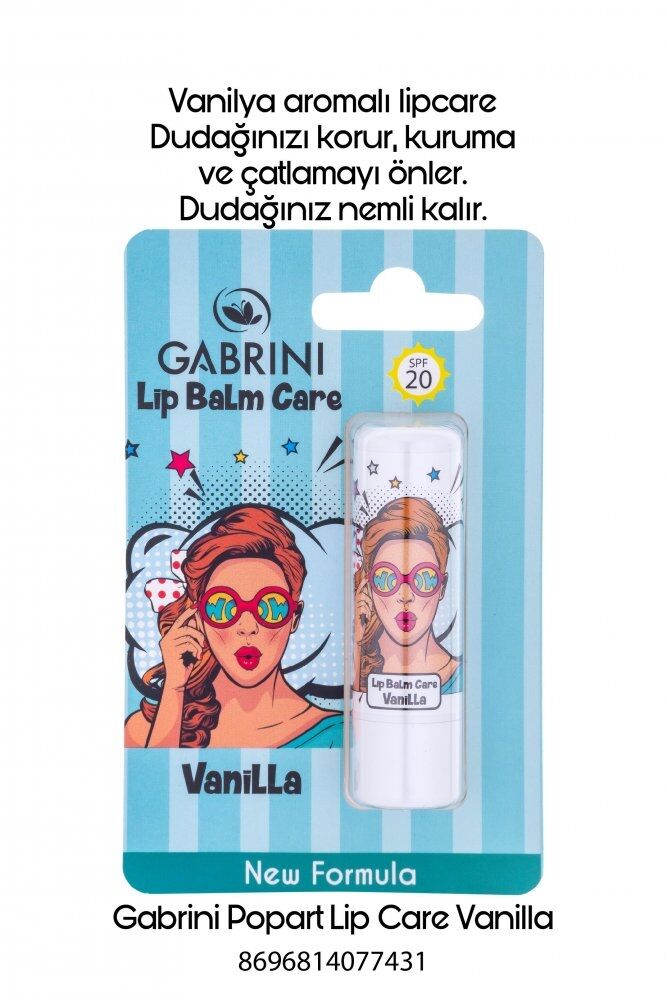 Gabrini Popart dudak balmı (vanilya) - 1