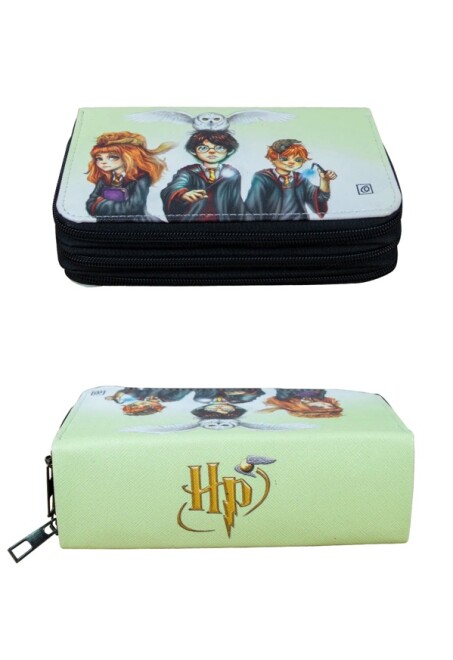 Harry Potter three zipper pencil case - 2