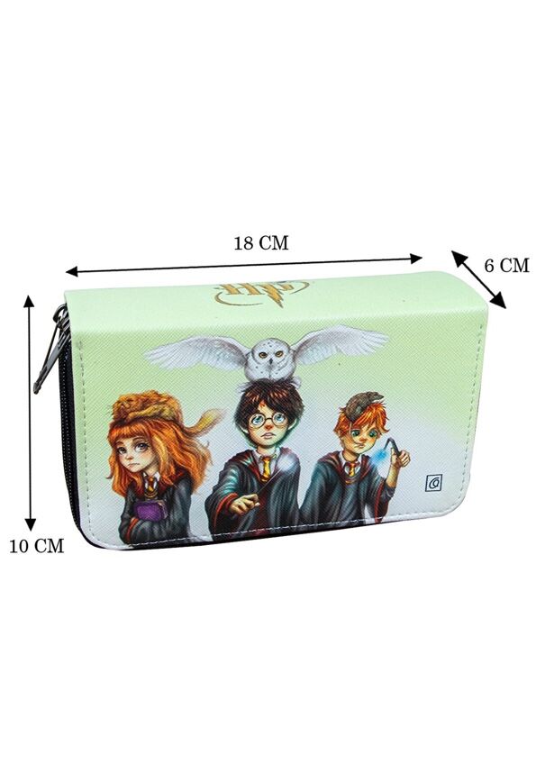 Harry Potter three zipper pencil case - 4