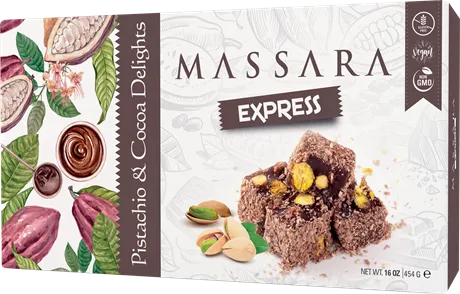 Massara Express Pistachio & Cocoa Delights 454g - 1