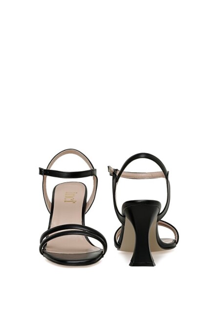 INCI SERDE 3FX Siyah Kadın Topuklu Sandalet - 5