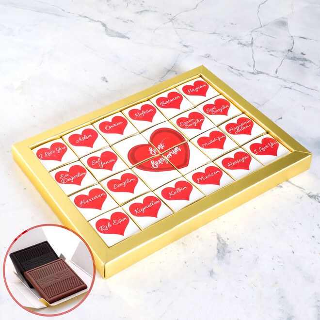 Madeleine's chocolate jigsaw puzzle for Valentine's Day - 2