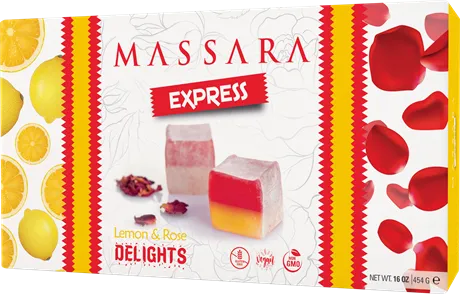 Massara Lemon & Rose Delights 454g - 1