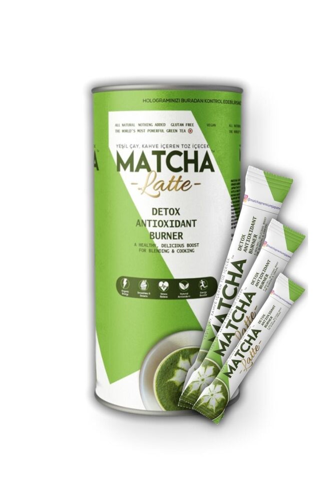 Matcha Latte, Kahve Ve Hindistan Cevizi Aromalı Çayı, 1 Kutu(box) 20x7gr - 1