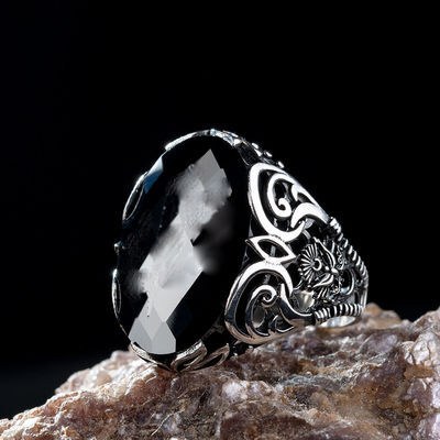 Sterling Silver Mens Celtic Ring | CladdaghRings.com