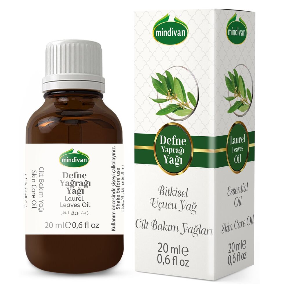 Mindivan Natural Laurel Oil For Hair And Skin Care 20 ml - 1