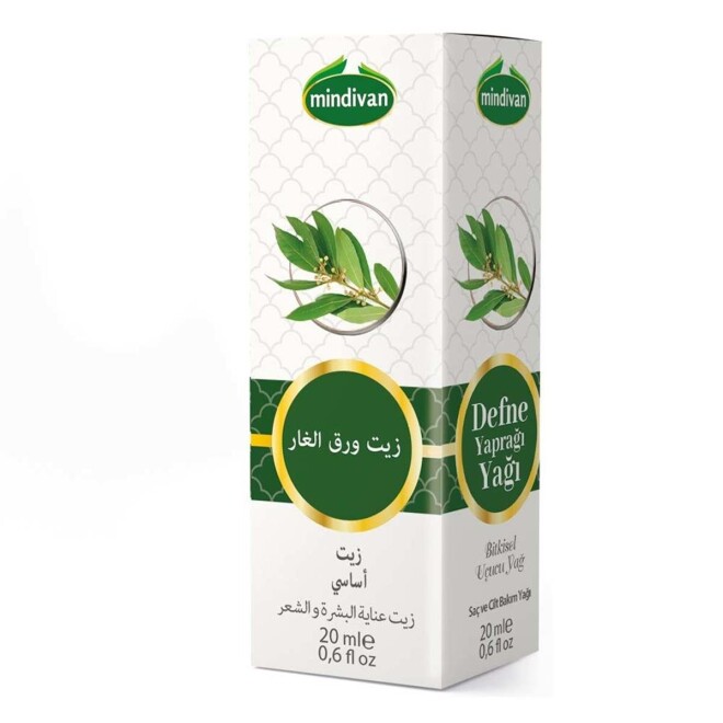 Mindivan Natural Laurel Oil For Hair And Skin Care 20 ml - 3