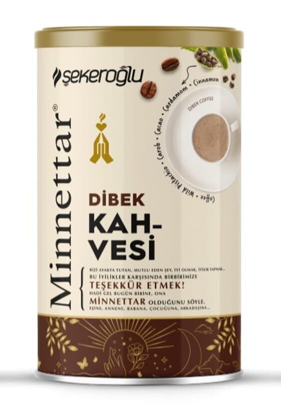 Minnettar Turkish Dıbek coffee in tin box 200GR - 1