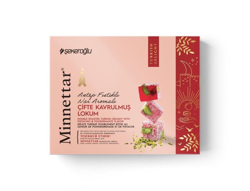 Minnettar Double Roasted Delight With Pistachio And Pomegranate Flavor - 300 Gram - 1