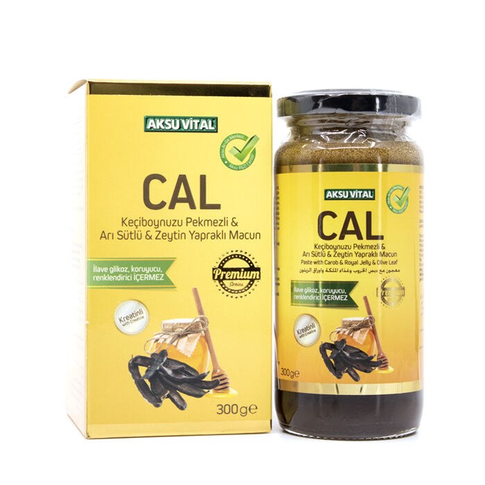  A mixture of carob molasses with royal jelly and olive leaves for weight gain from Aksuvital - 1