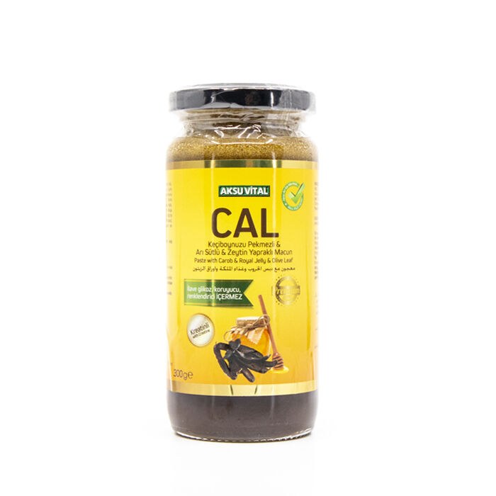  A mixture of carob molasses with royal jelly and olive leaves for weight gain from Aksuvital - 2