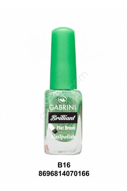 Nail Polish (Shiny Green Manicure) B16 