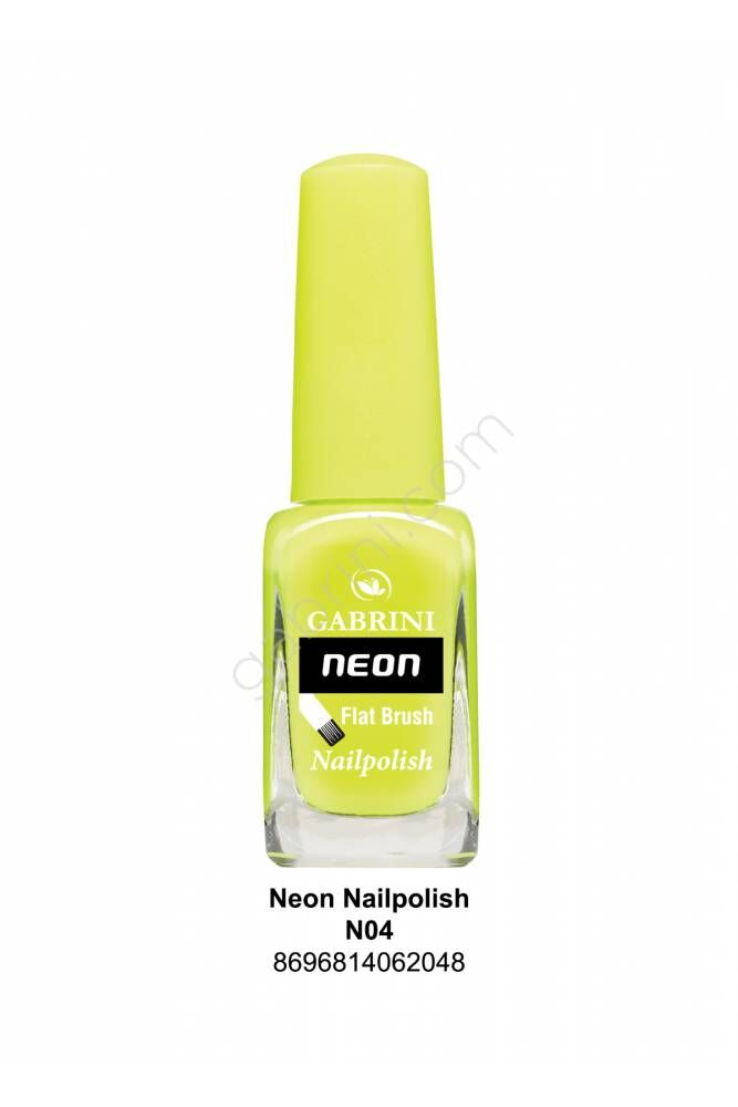 Neon Flat Brush Nail Polish - 2