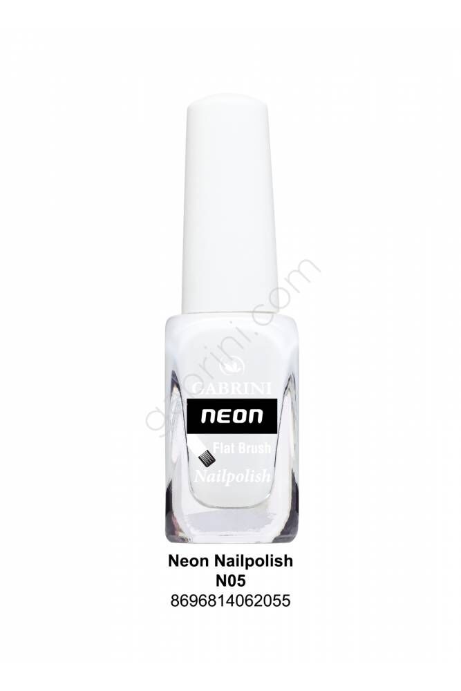 Neon Flat Brush Nail Polish - 3